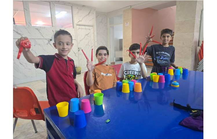 برگزاری اردوی بازی زی در پایگاه تابستانی 29