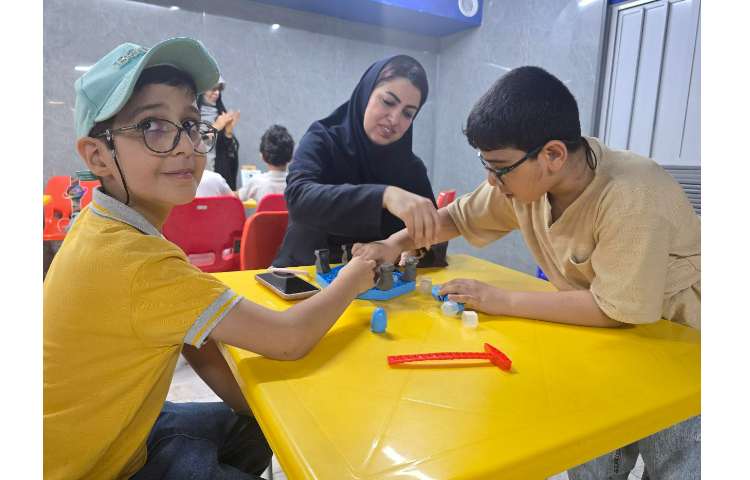 برگزاری اردوی بازی زی در پایگاه تابستانی 30