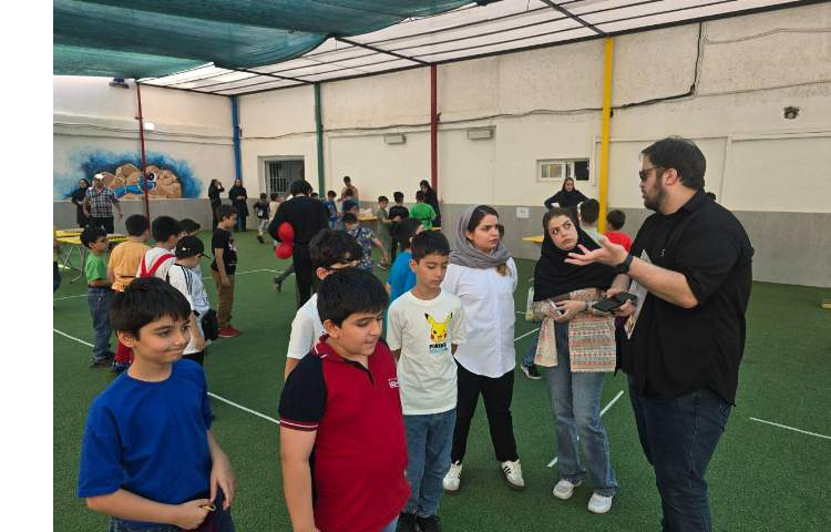 برگزاری اردوی بازی زی در پایگاه تابستانی 32