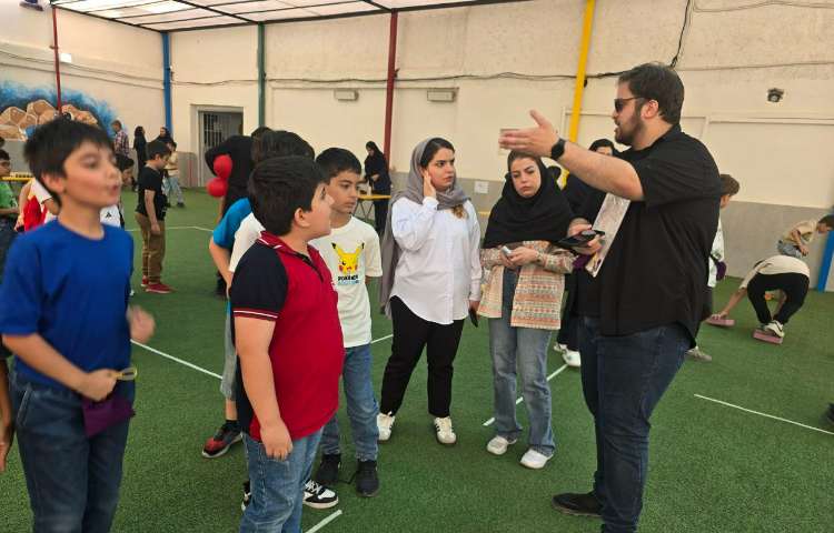 برگزاری اردوی بازی زی در پایگاه تابستانی 33