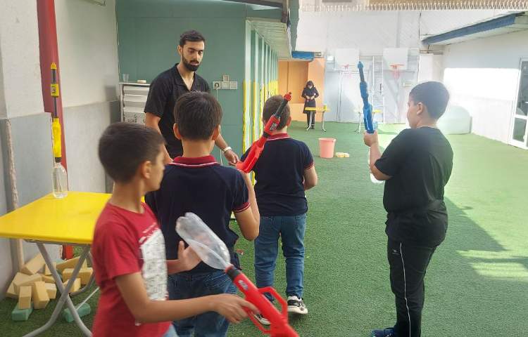 برگزاری اردوی بازی زی در پایگاه تابستانی 4