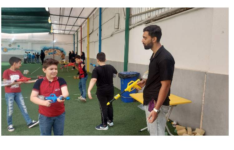 برگزاری اردوی بازی زی در پایگاه تابستانی 5