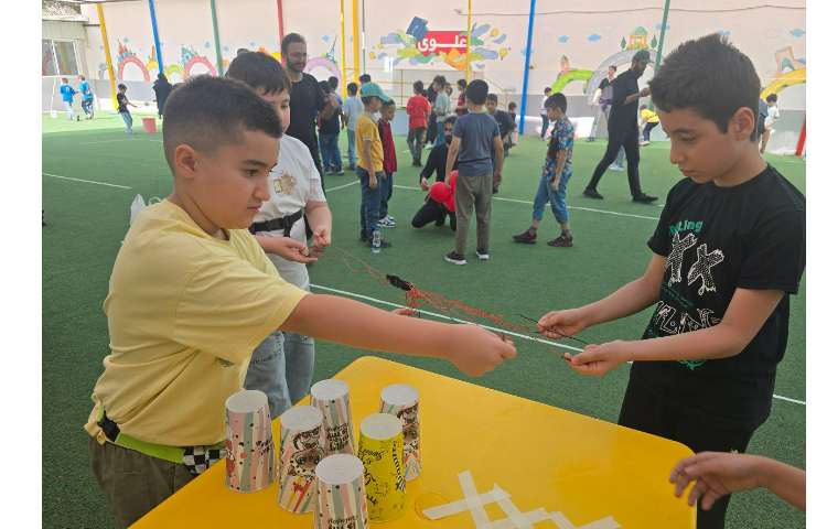 برگزاری اردوی بازی زی در پایگاه تابستانی 53