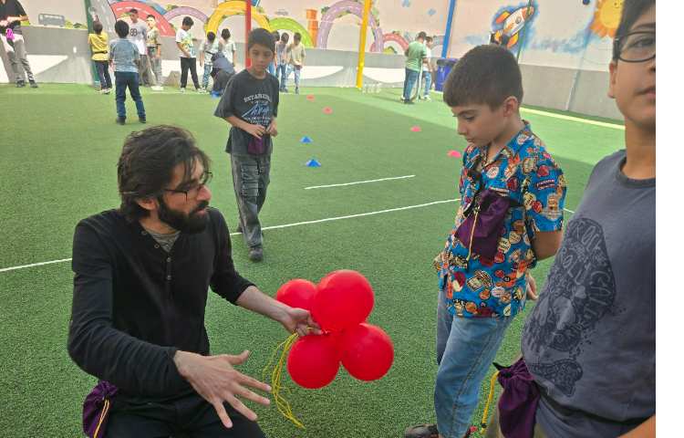 برگزاری اردوی بازی زی در پایگاه تابستانی 61