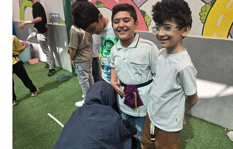 برگزاری اردوی بازی زی در پایگاه تابستانی 62