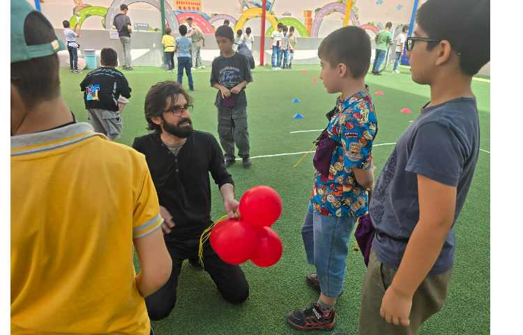 برگزاری اردوی بازی زی در پایگاه تابستانی 63