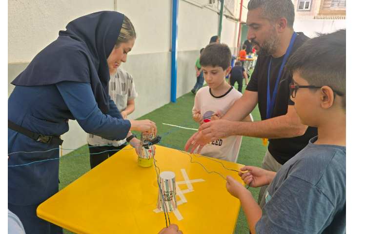 برگزاری اردوی بازی زی در پایگاه تابستانی 64
