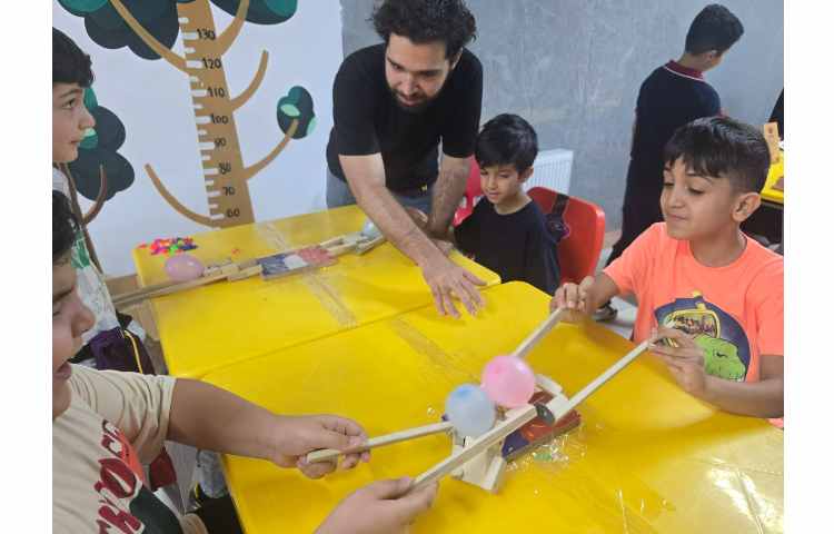 برگزاری اردوی بازی زی در پایگاه تابستانی 69