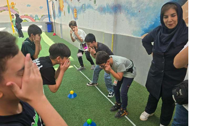 برگزاری اردوی بازی زی در پایگاه تابستانی 79