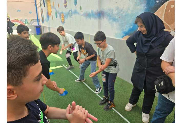 برگزاری اردوی بازی زی در پایگاه تابستانی 80