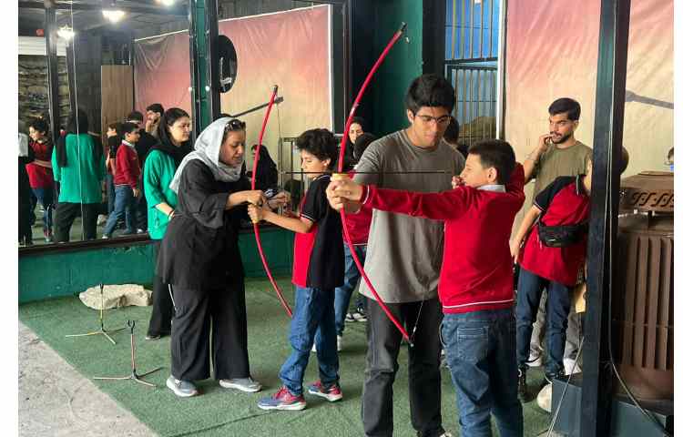 برگزاری اردوی تیراندازی با تفنگ ساچمه ای 87