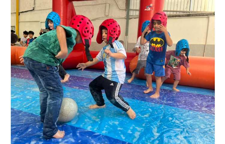 برگزاری اردوی جشن آب در پایگاه تابستانی 11