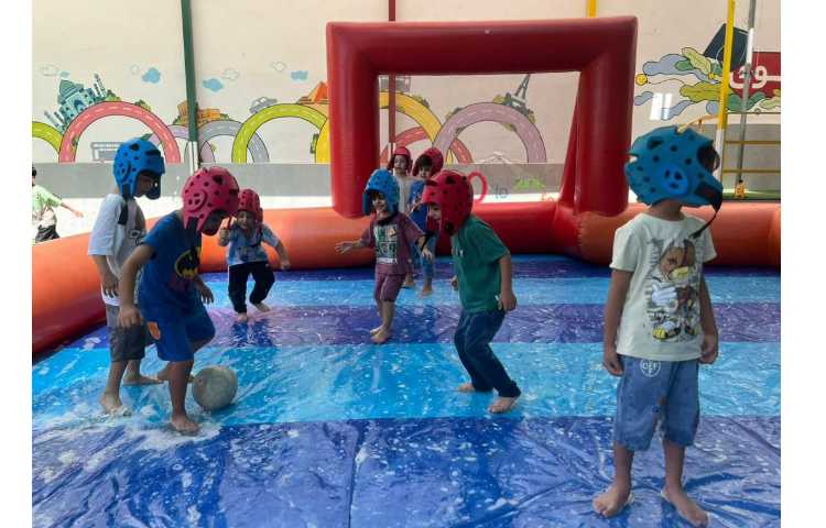 برگزاری اردوی جشن آب در پایگاه تابستانی 12