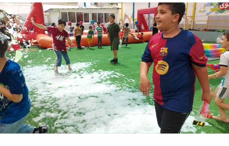 برگزاری اردوی جشن آب در پایگاه تابستانی 13