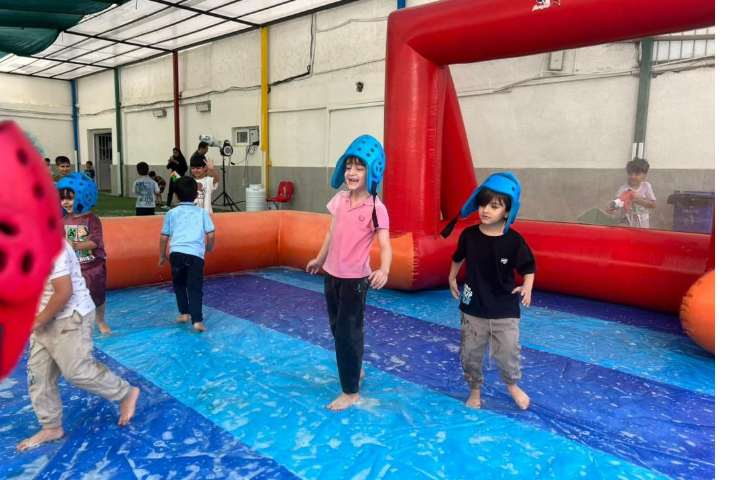 برگزاری اردوی جشن آب در پایگاه تابستانی 14