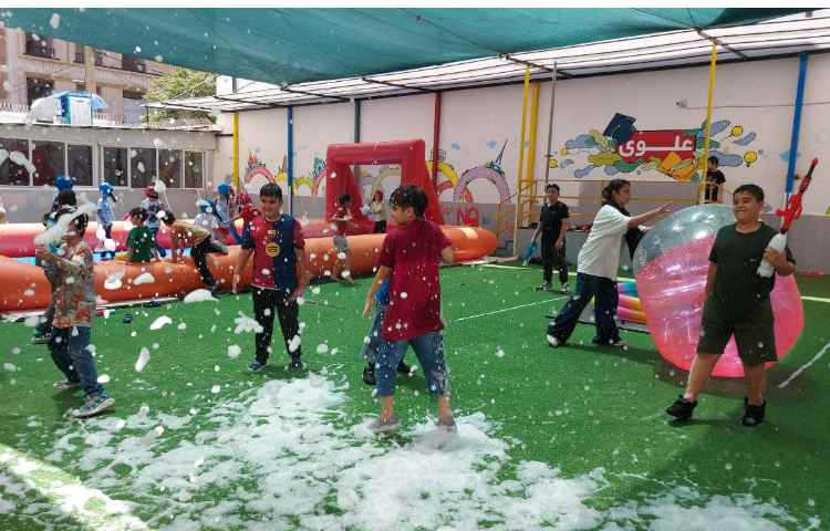 برگزاری اردوی جشن آب در پایگاه تابستانی 15
