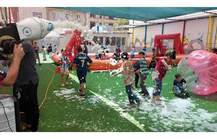 برگزاری اردوی جشن آب در پایگاه تابستانی 17