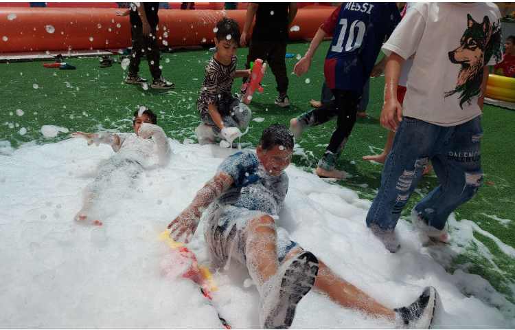 برگزاری اردوی جشن آب در پایگاه تابستانی 18