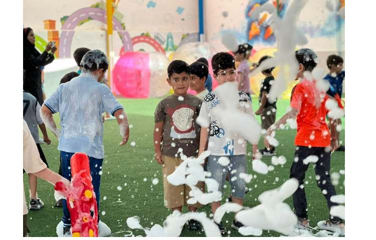 برگزاری اردوی جشن آب در پایگاه تابستانی 2