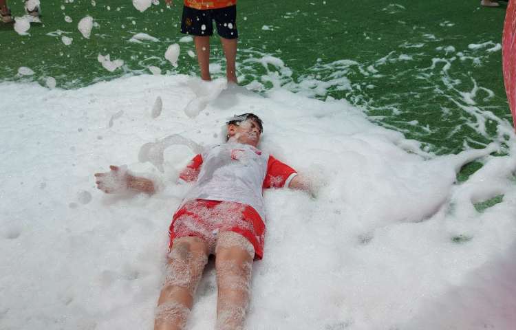 برگزاری اردوی جشن آب در پایگاه تابستانی 20