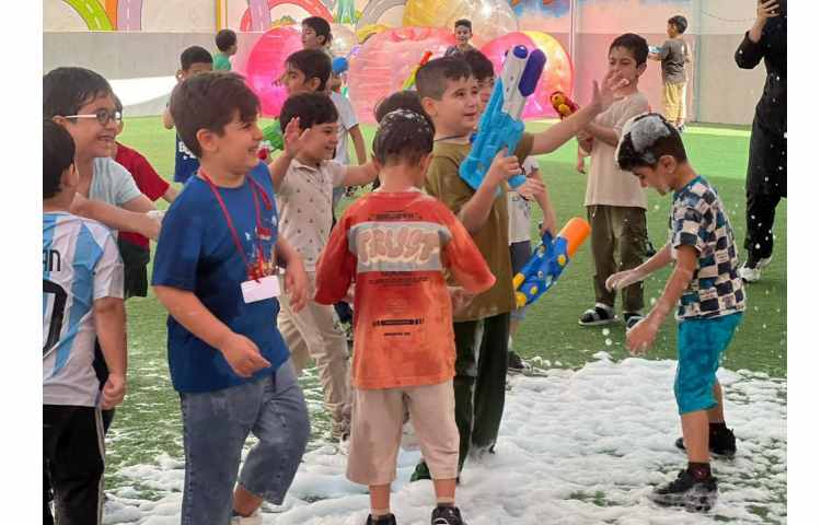 برگزاری اردوی جشن آب در پایگاه تابستانی 21