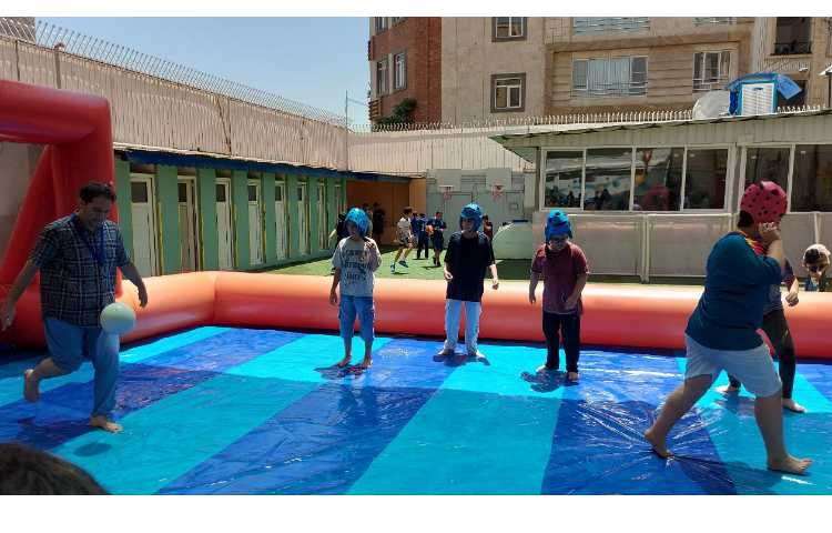 برگزاری اردوی جشن آب در پایگاه تابستانی 22