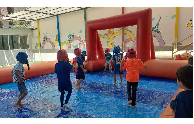 برگزاری اردوی جشن آب در پایگاه تابستانی 23