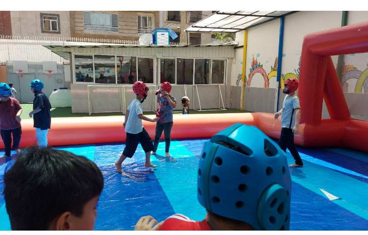 برگزاری اردوی جشن آب در پایگاه تابستانی 23