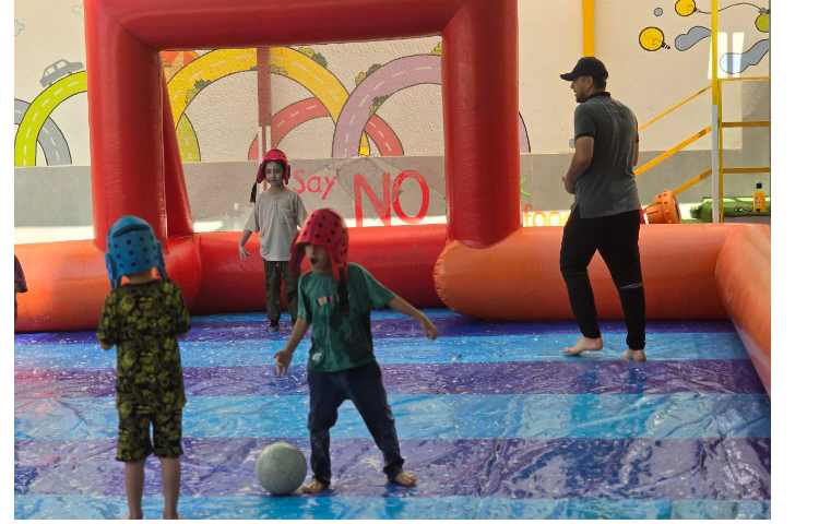 برگزاری اردوی جشن آب در پایگاه تابستانی 24