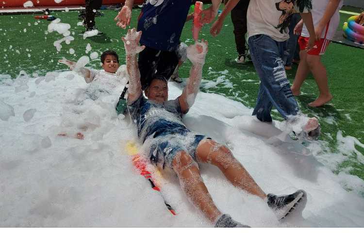 برگزاری اردوی جشن آب در پایگاه تابستانی 25