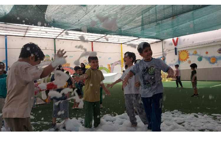 برگزاری اردوی جشن آب در پایگاه تابستانی 26