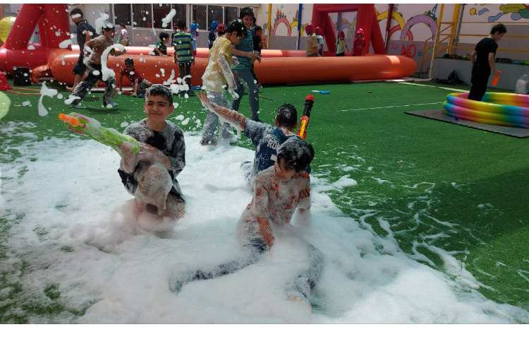 برگزاری اردوی جشن آب در پایگاه تابستانی 26