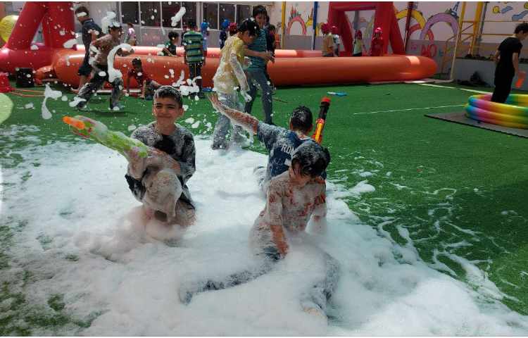 برگزاری اردوی جشن آب در پایگاه تابستانی 27