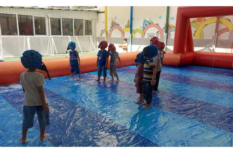 برگزاری اردوی جشن آب در پایگاه تابستانی 28