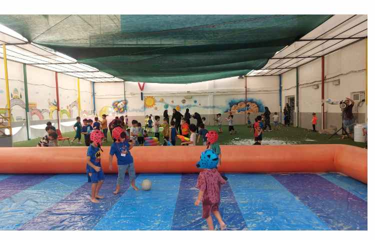 برگزاری اردوی جشن آب در پایگاه تابستانی 29