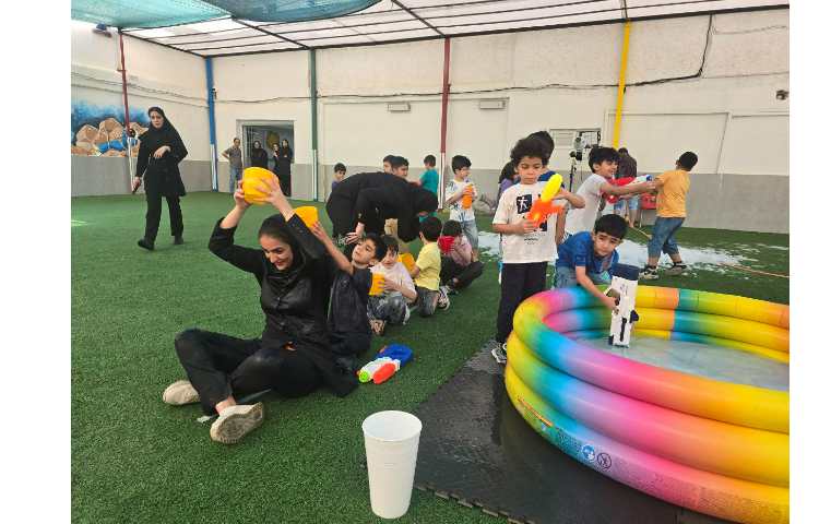 برگزاری اردوی جشن آب در پایگاه تابستانی 32