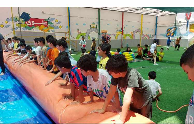 برگزاری اردوی جشن آب در پایگاه تابستانی 32