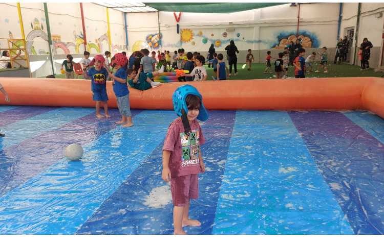 برگزاری اردوی جشن آب در پایگاه تابستانی 33