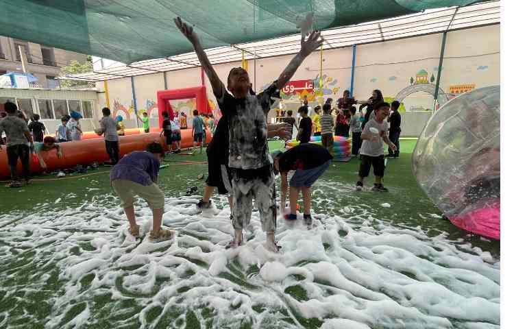 برگزاری اردوی جشن آب در پایگاه تابستانی 34