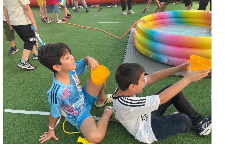 برگزاری اردوی جشن آب در پایگاه تابستانی 36