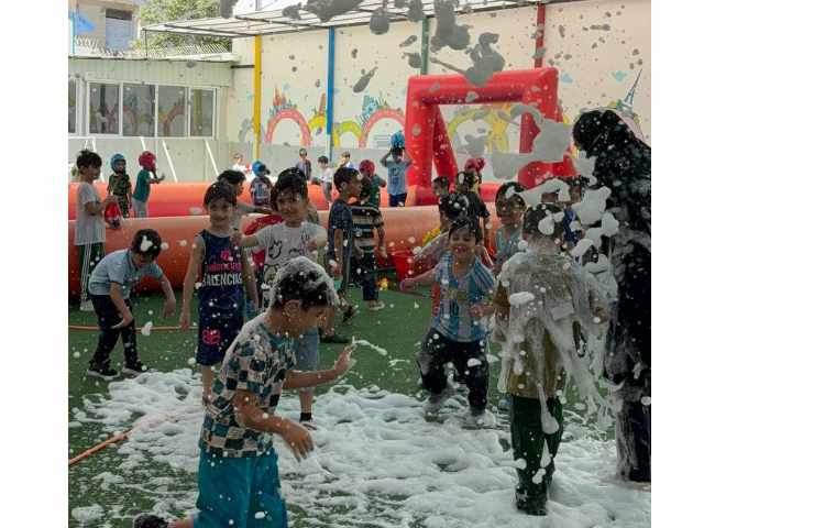 برگزاری اردوی جشن آب در پایگاه تابستانی 37