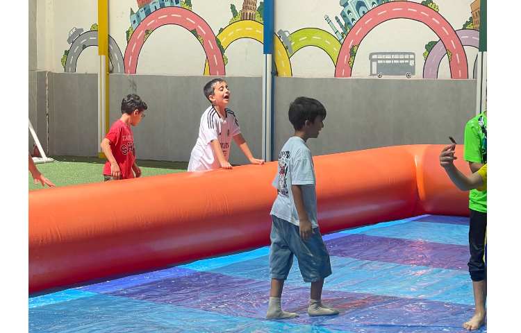 برگزاری اردوی جشن آب در پایگاه تابستانی 37