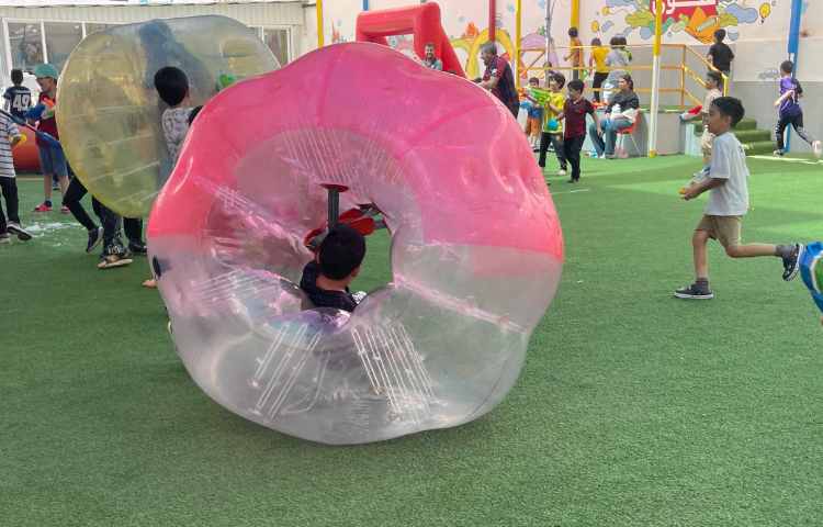 برگزاری اردوی جشن آب در پایگاه تابستانی 38