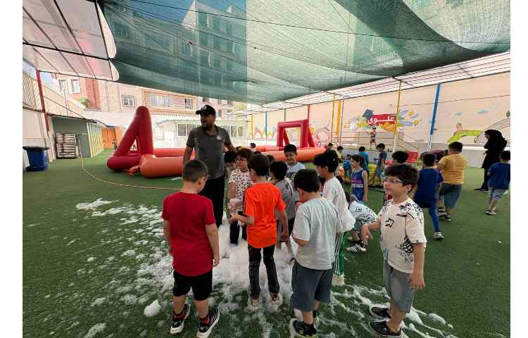 برگزاری اردوی جشن آب در پایگاه تابستانی 39