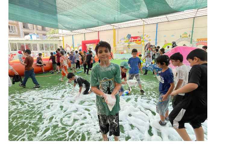 برگزاری اردوی جشن آب در پایگاه تابستانی 40