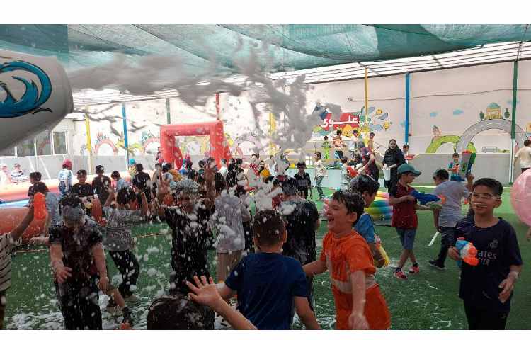 برگزاری اردوی جشن آب در پایگاه تابستانی 42