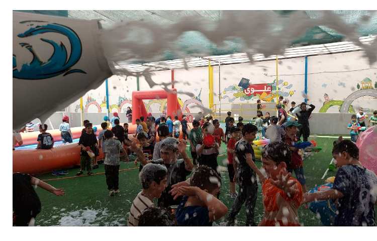 برگزاری اردوی جشن آب در پایگاه تابستانی 43