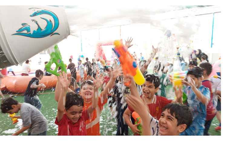 برگزاری اردوی جشن آب در پایگاه تابستانی 47