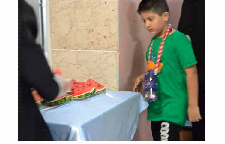 برگزاری اردوی جشن آب در پایگاه تابستانی 49