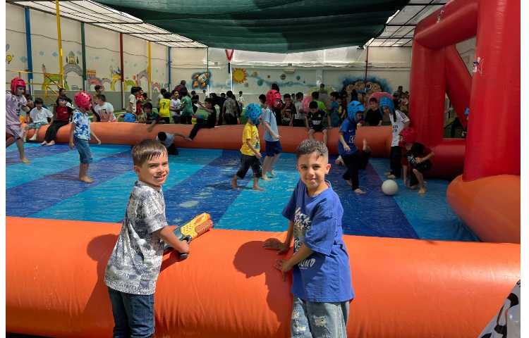 برگزاری اردوی جشن آب در پایگاه تابستانی 57